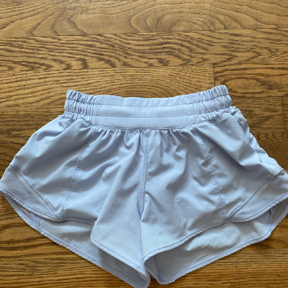 Hotty Hot Shorts Pastel Blue Size 2